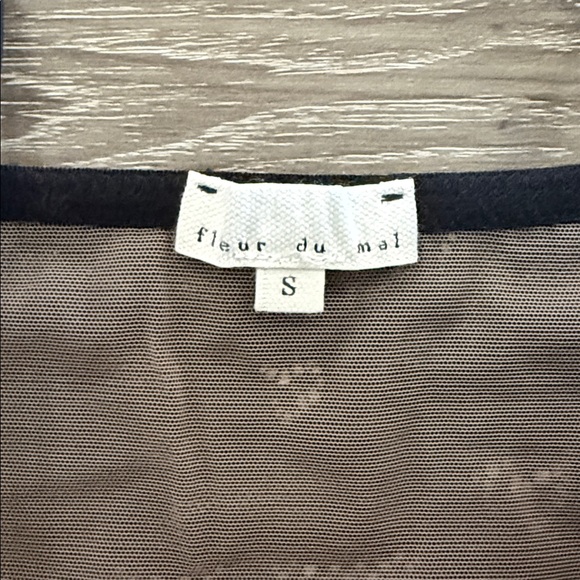 Fleur du mal bodysuit, size small - Picture 5 of 7